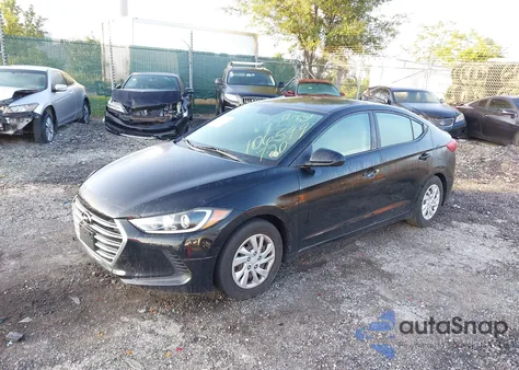2017 Hyundai Elantra Se z USA, uszkodzony, nr VIN 5NPD74LF8HH106599